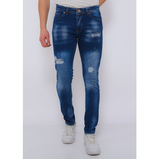 True Rise Broek met gaten slim fit dc D&C-043 large