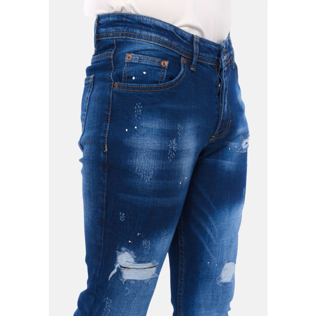 True Rise Broek met gaten slim fit dc D&C-043 large