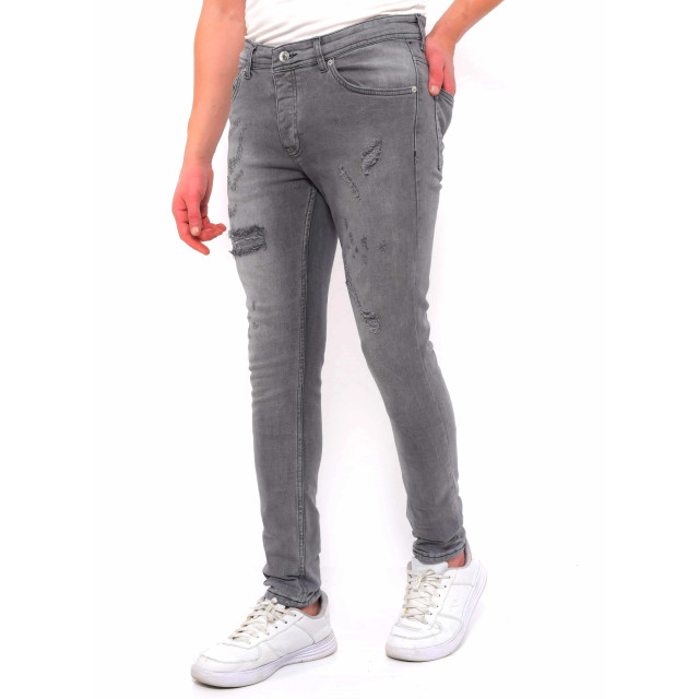 True Rise Broek met gaten slim fit dc D&C-055 large