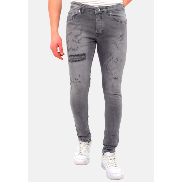 True Rise Broek met gaten slim fit dc D&C-055 large