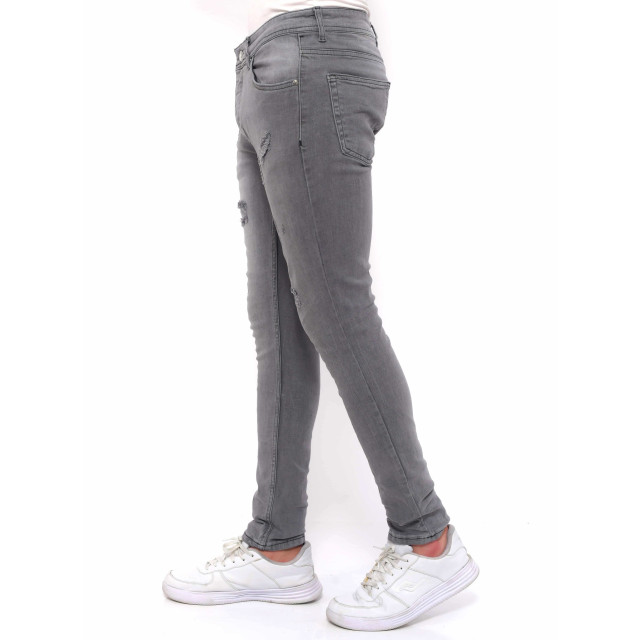 True Rise Broek met gaten slim fit dc D&C-055 large