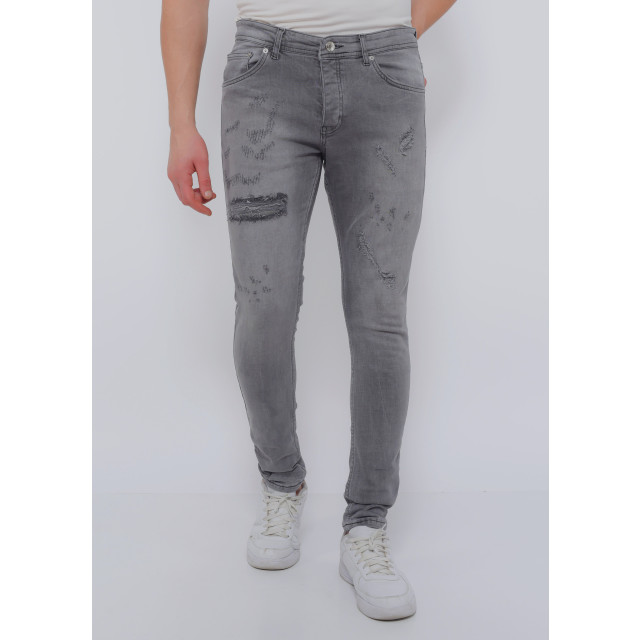 True Rise Broek met gaten slim fit dc D&C-055 large