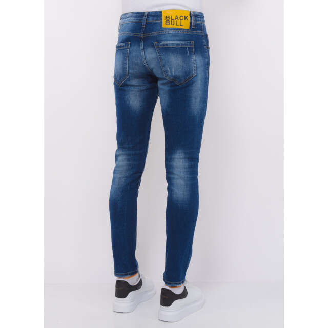 Local Fanatic Blue ripped jeans slim fit LF-DNM-1081 large