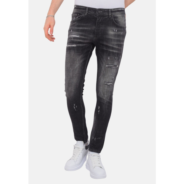 Local Fanatic Stonewashed ripped jeans slim fit LF-DNM-1085 large