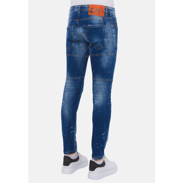 Local Fanatic Destroyed jeans stonewashed slim fit LF-DNM-1083 large