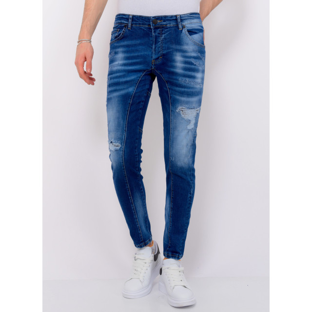 Local Fanatic Distressed ripped jeans slim fit LF-DNM-1082 large