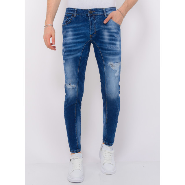 Local Fanatic Distressed ripped jeans slim fit LF-DNM-1082 large