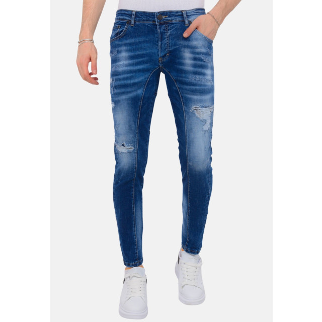 Local Fanatic Distressed ripped jeans slim fit LF-DNM-1082 large