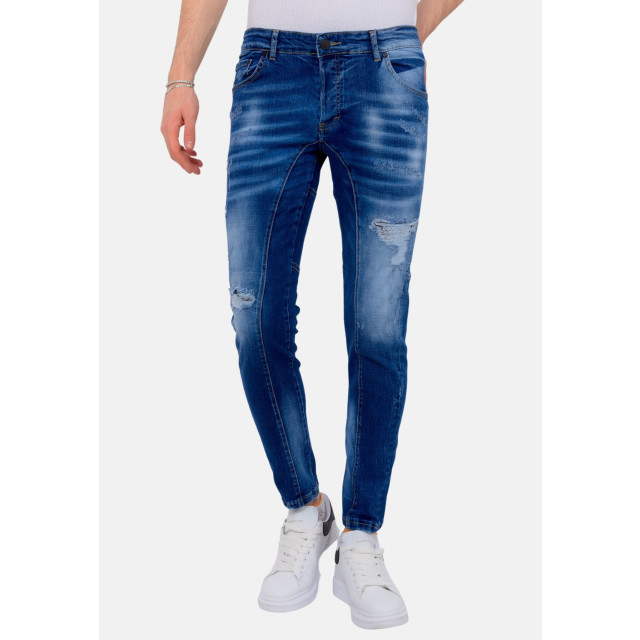 Local Fanatic Distressed ripped jeans slim fit LF-DNM-1082 large