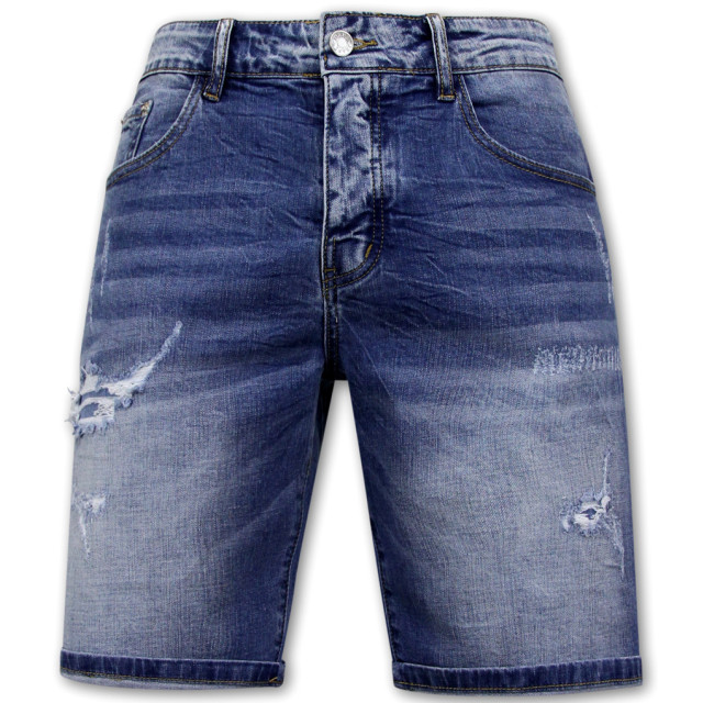 Enos Stretch korte broek denim short RJ-937 large