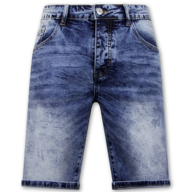 Enos Korte spijkerbroek stretch denim short RJ-933 large