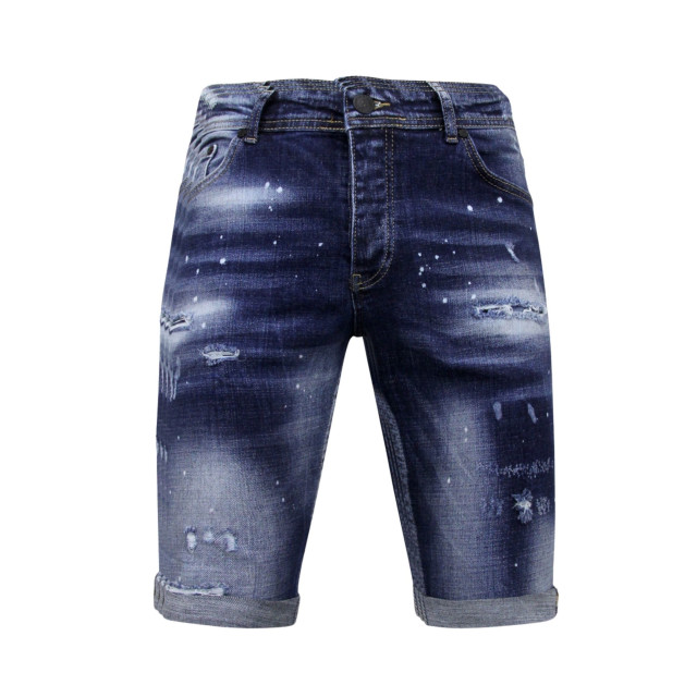 Local Fanatic Designer shorts h paint splatter slim fit LF-SHRT-1072 large