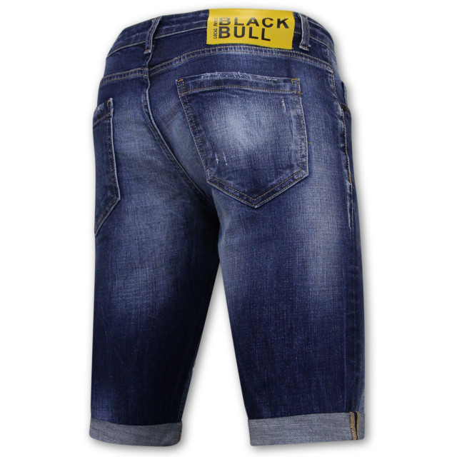 Local Fanatic Blue ripped shorts slim fit LF-SHRT-1081 large