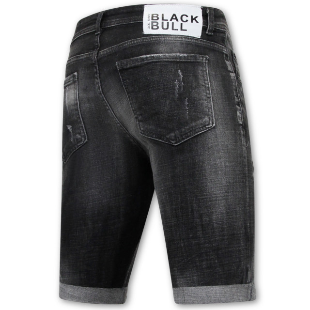 Local Fanatic Stonewashed ripped short slim fit LF-SHRT-1085 large