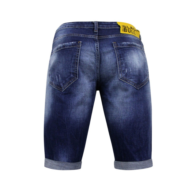 Local Fanatic Blue ripped shorts slim fit LF-SHRT-1081 large