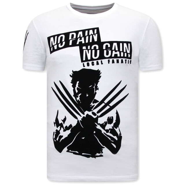 Local Fanatic Print-shirt wolverine t-shirt x man nov-59 large
