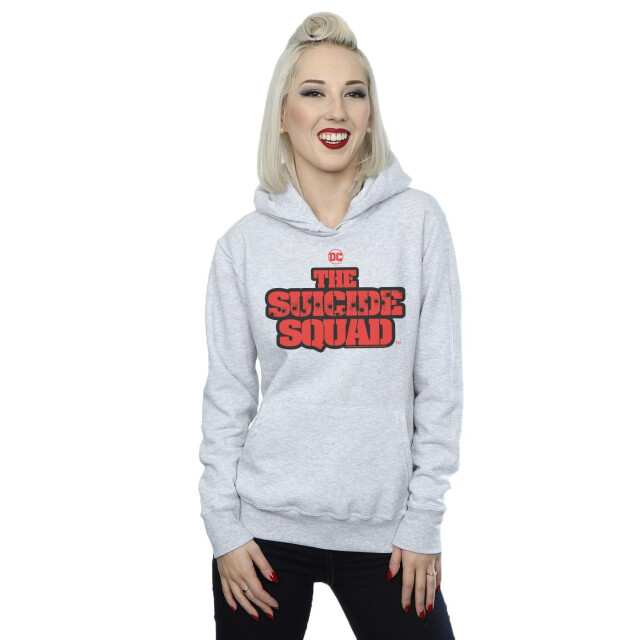Li-cense Dc comics dames the suicide squad movie hoodie met logo UTBI13456_sportsgrey large