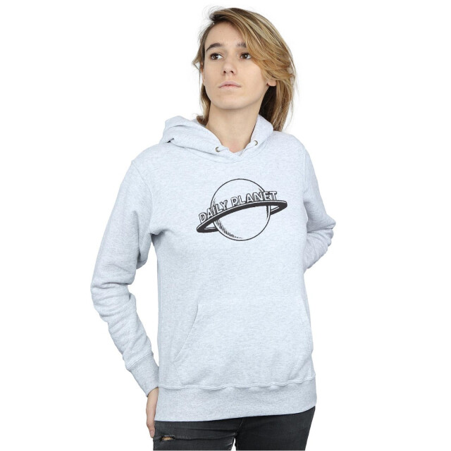 Li-cense Dc comics dames superman daily planet hoodie UTBI13397_sportsgrey large