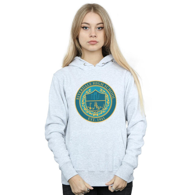 Li-cense Riverdale dames high school crest hoodie UTBI12999_sportsgrey large