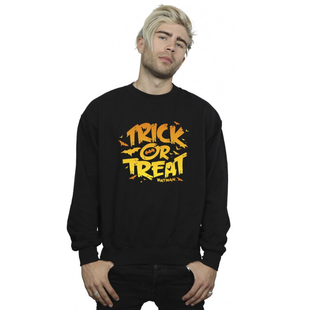 Li-cense Dc comics heren batman trick or treat sweatshirt UTBI12803_black large