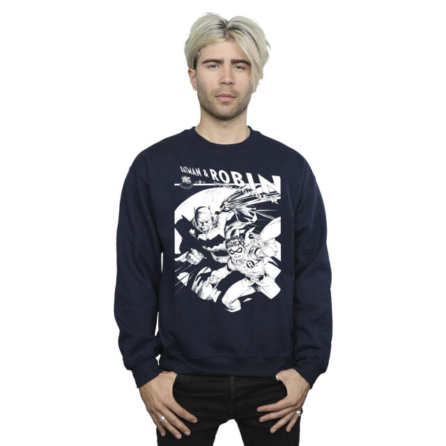Li-cense Dc comics heren batman en boy wonder sweatshirt UTBI12571_navyblue large