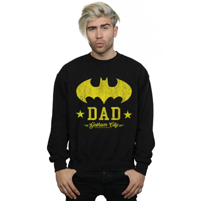 Li-cense Dc comics heren batman i am bat dad sweatshirt UTBI12466_black large