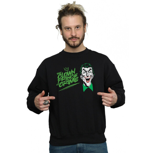 Li-cense Dc comics heren batman joker de clown prins van de misdaad sweatshirt UTBI12427_black large
