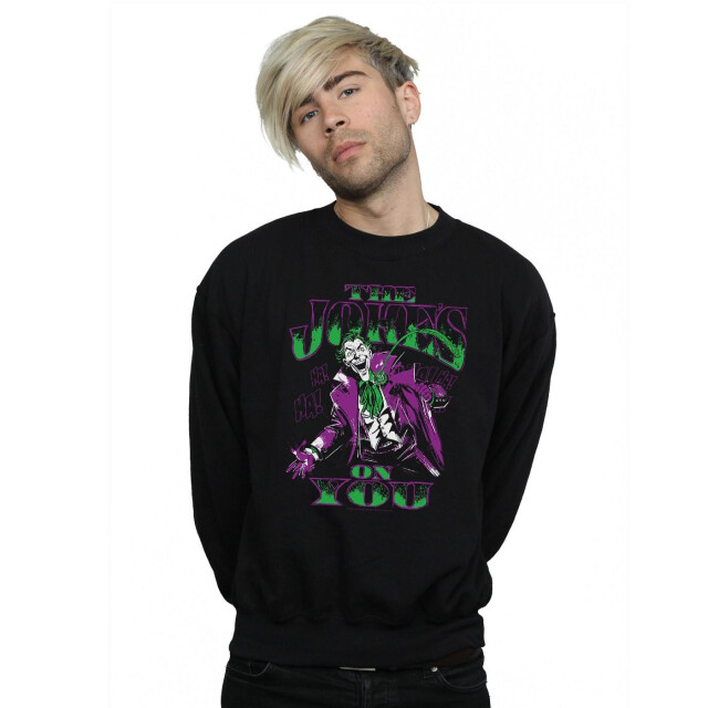 Li-cense Dc comics heren joker the joke´s on you sweatshirt UTBI12395_black large