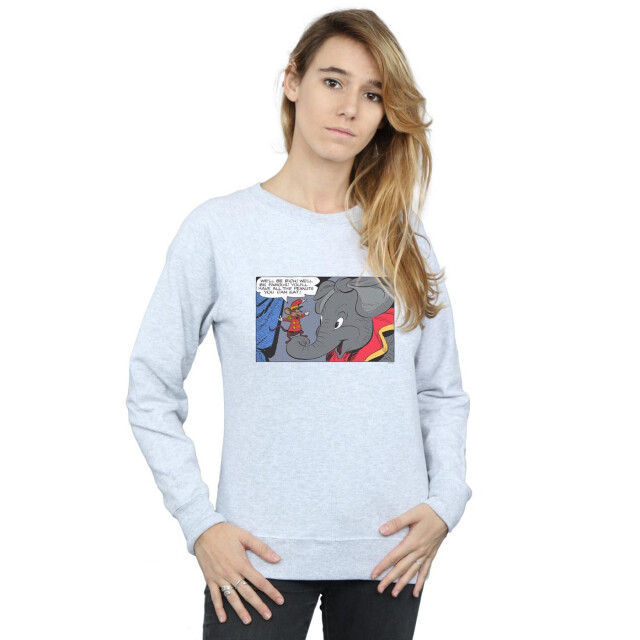 Li-cense Disney dames dumbo rich and famous sweatshirt UTBI12628_sportsgrey large