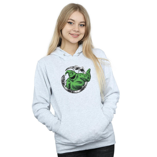 Li-cense Disney dames nightmare before christmas roll the dice hoodie UTBI12272_sportsgrey large