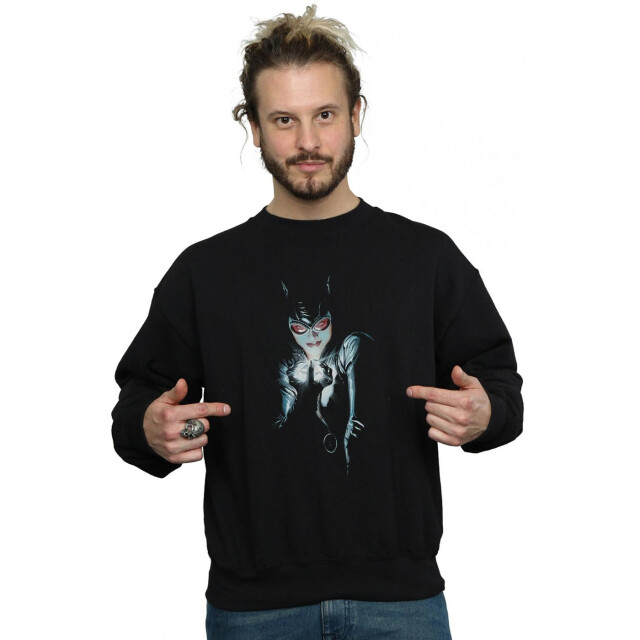 Li-cense Dc comics heren batman alex ross catwoman sweatshirt UTBI12260_black large