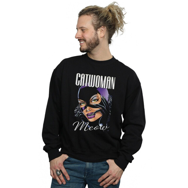 Li-cense Dc comics heren batman catwoman feline fatale sweatshirt UTBI12144_black large