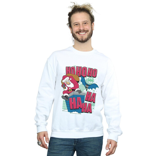Li-cense Dc comics heren batman en joker ha ha ho ho sweatshirt UTBI11932_white large