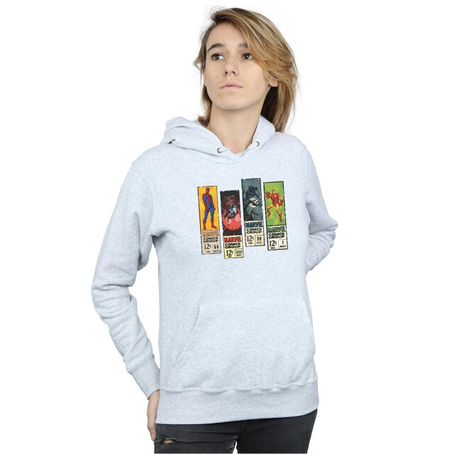 Li-cense Marvel dames strips hoodie UTBI11639_sportsgrey large