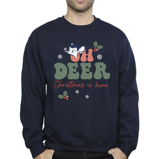 Li-cense Disney heren bambi oh deer sweatshirt UTBI11527_navyblue large