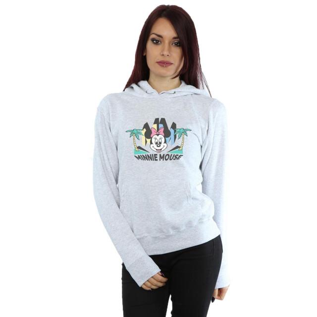 Li-cense Disney dames minnie mm palm hoodie UTBI11475_sportsgrey large
