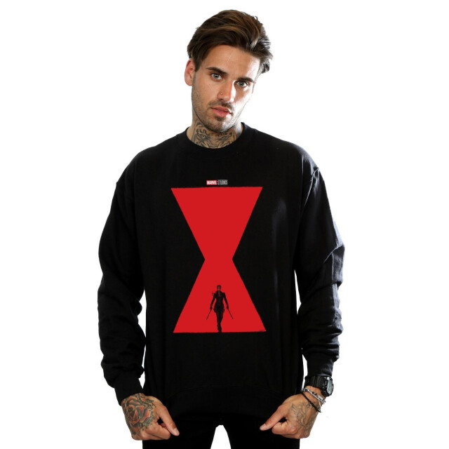 Li-cense Marvel heren black widow movie poster sweatshirt UTBI11495_black large
