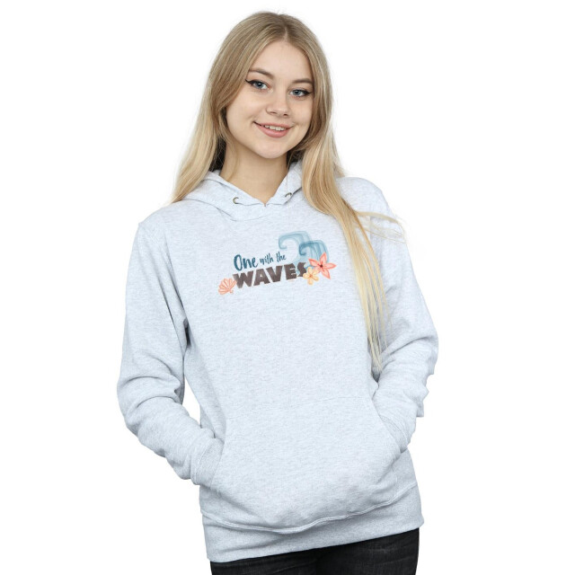 Li-cense Disney dames moana one with the waves hoodie UTBI11534_sportsgrey large