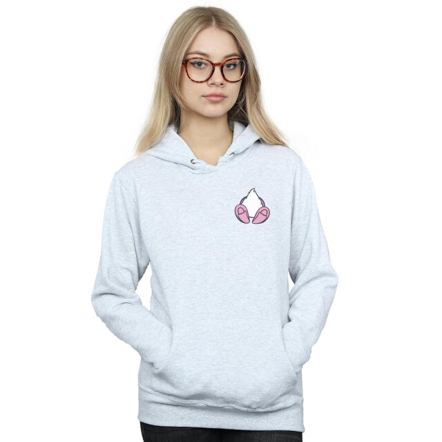 Li-cense Disney dames daisy duck rugzijde borstprint hoodie UTBI11183_sportsgrey large