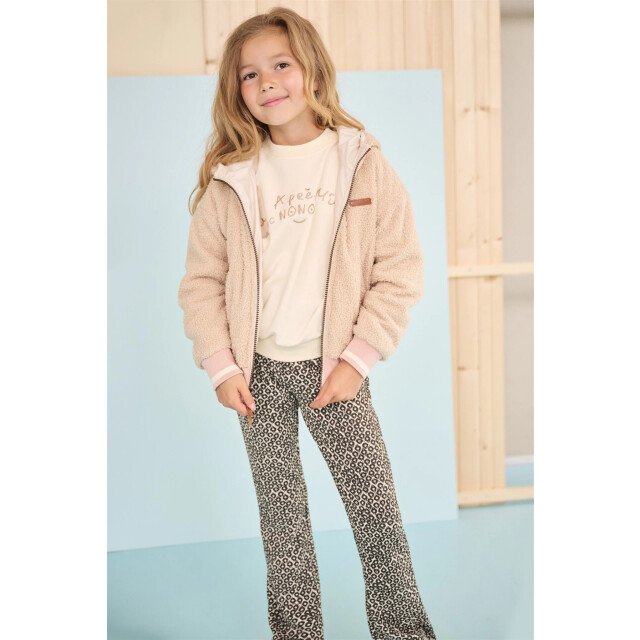 NoNo Zomer reversibel zomerjas meisjes wit capuchon beau N502-5202-020 large