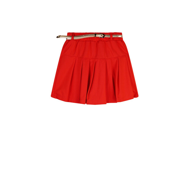 NoNo Zomer pu skort meisjes loving plooien, met riem sella N502-5605-273 large