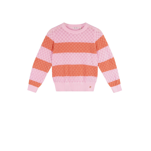 NoNo Zomer sweater meisjes bubblegum crochet gebreid kerala N502-5307-272 large