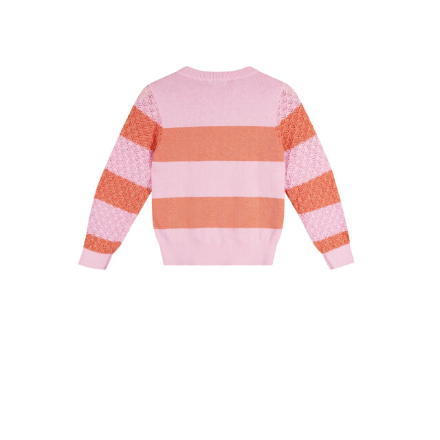 NoNo Zomer sweater meisjes bubblegum crochet gebreid kerala N502-5307-272 large