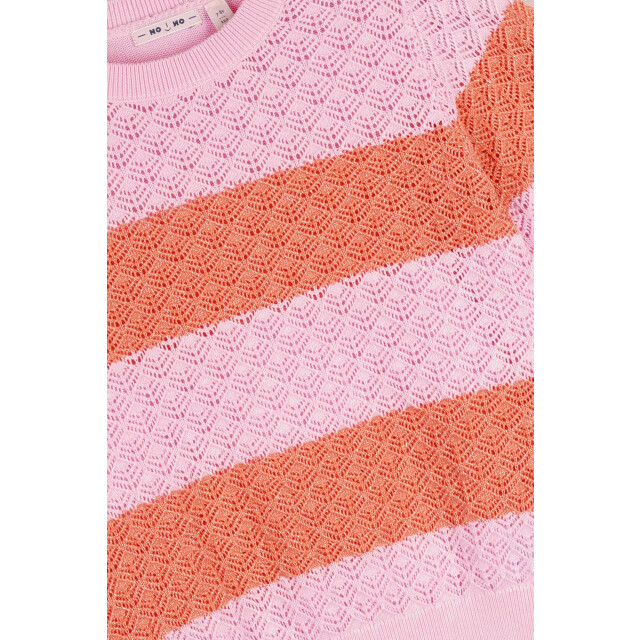 NoNo Zomer sweater meisjes bubblegum crochet gebreid kerala N502-5307-272 large