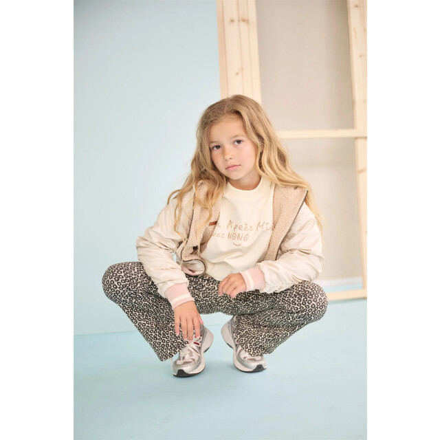 NoNo Zomer reversibel zomerjas meisjes wit capuchon beau N502-5202-020 large