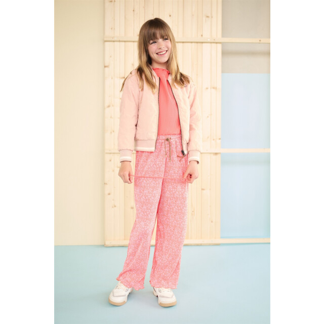 NoNo Zomer reversibel zomerjas meisjes - bomber dotty N502-5201-427 large