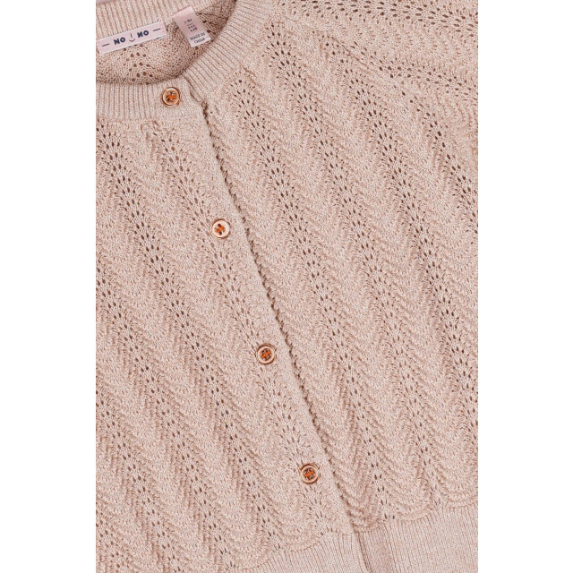 NoNo Zomer vest meisjes - crochet gebreid, lurex anais N502-5310-427 large