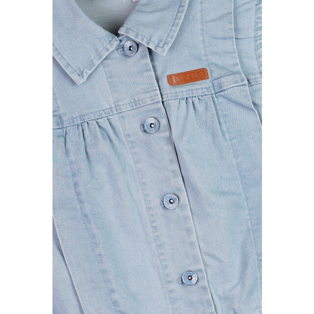 NoNo Zomer gilet meisjes denim dock N502-5308-113 large