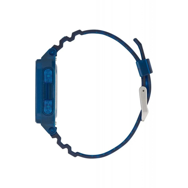 Adidas Hars horloge met digitale weergave en alarm Adidas Blauwe Hars Horloge met Digitale Weergave en Alarm large