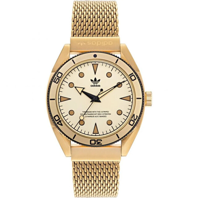 Adidas Rvs horloge editie 3 Adidas Gouden RVS Horloge Editie 3 large